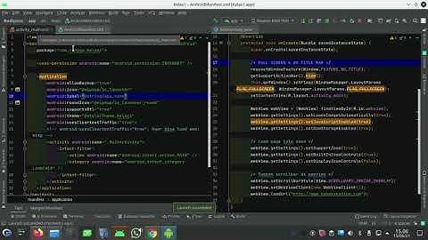[Java] Aplikasi Android WebView (menampilkan halaman web)+source code