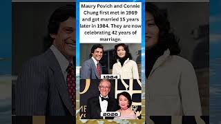 42 Years Married 💍 Maury Povich and Connie Chung Continue to Inspire #shorts #shortsfeed