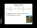 Fluid energy, losses, and determining flow rate - ENGR 318, Class 26 (18 Nov 2021)