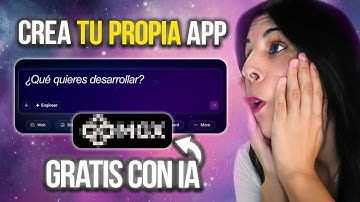 Creo una aplicación en minutos con inteligencia artificial sin programar