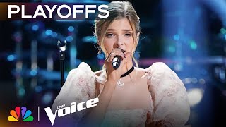 Zoe Levert Gives a SOUL-STIRRING Performance of Iris | The Voice Playoffs | NBC