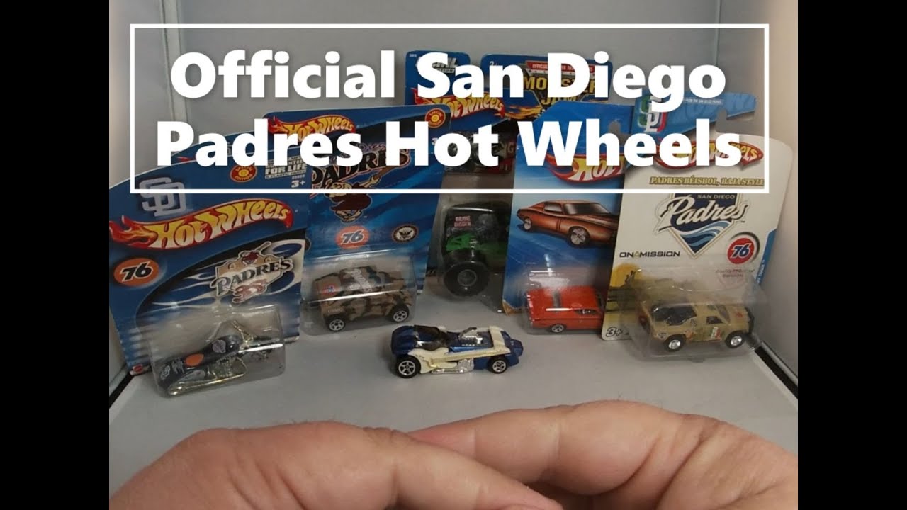 ミニカー Hot Wheels San Diego Padres passion In the PhotoBox with Official San Diego Padres Hot Wheels - YouTube