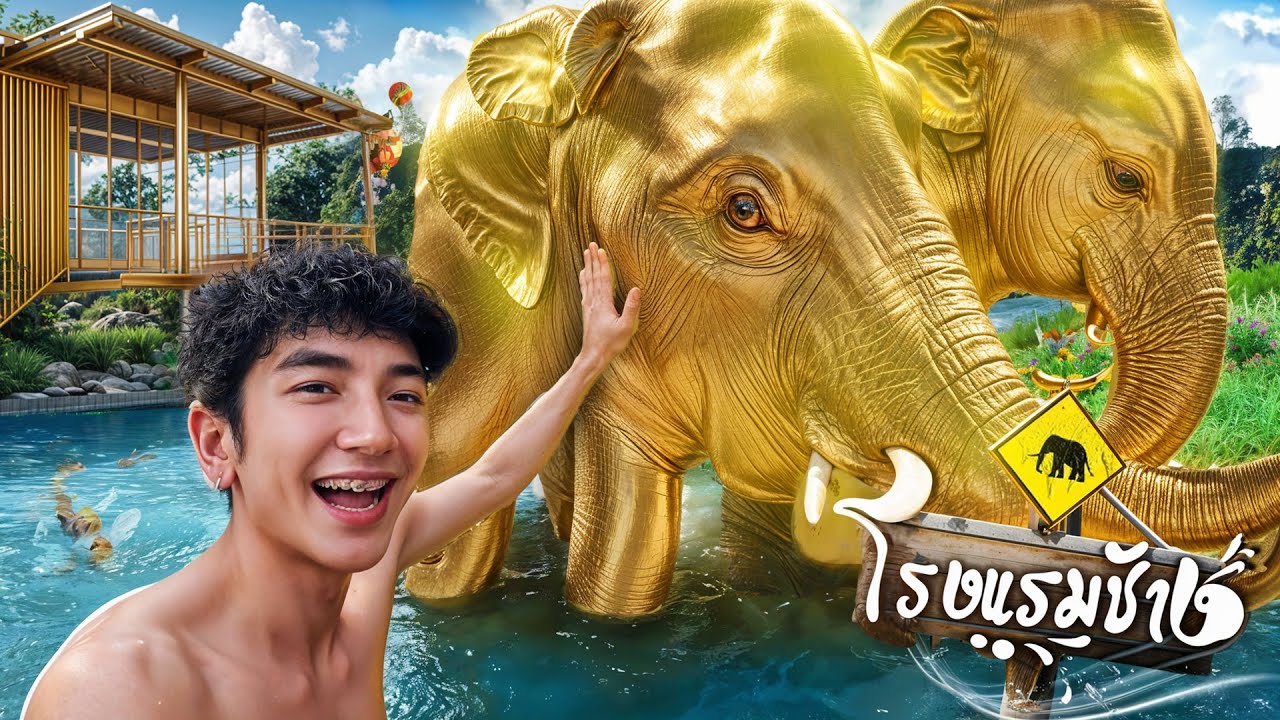 OMG!!🤩🤯 ”โรงแรมช้าง“ ที่ดีที่สุดในโลก!!🐘✨