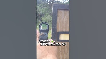 Modified Bill Drill with Canik Rival SFx Trophy 🏆 FPV 🔫 @canik #canik #puertorico #wickedstigma