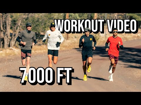 Pro Runners Workout at 7000ft Altitude