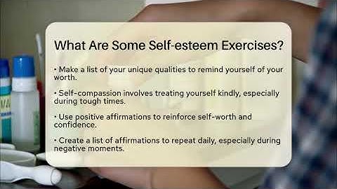 What Are Some Self-esteem Exercises? - Inside Body Image