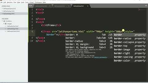 #3 Belajar HTML - Iframe
