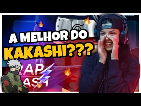 REACT Rap do Kakashi (Naruto) O verdadeiro Ninja {Flash Beats} ⚡⚡