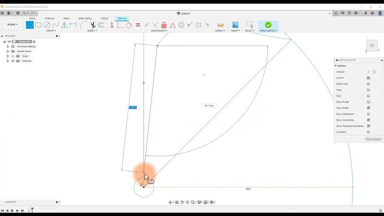 Fusion360 for CNC Plasma Cutting Freehand Drawing 1 of 2 YouTube