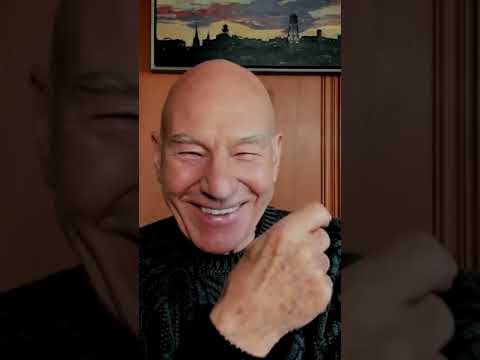 Patrick Stewart loves the Picard facepalm meme #shorts