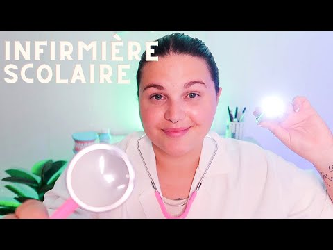 ASMR RP: L'infirmière Scolaire te rassure pour la rentrée