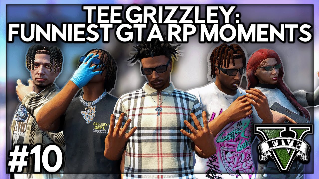 Tee Grizzley: Самые смешные моменты GTA RP! #10