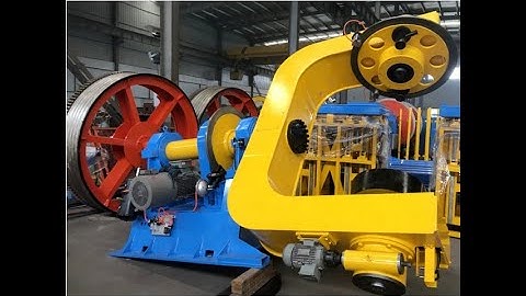 Cable Twister/Twisting line cable lay up machine drum twister armouring rotating pay-off stand