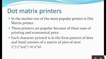 CG  Hard Copy devices