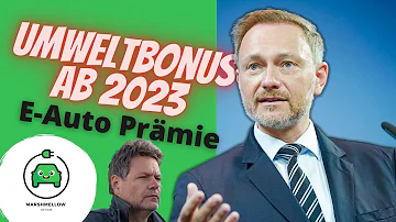 Wie hoch ist der Umweltbonus ab 2023?