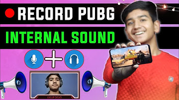 How to record Pubg Mobile internal audio. how to record pubg mobile with facecam.