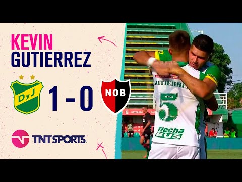 ¡GOLAZO de TIRO LIBRE para el HALCÓN! Kevin GUTIERREZ la clavó contra el palo ante NEWELL'S