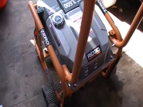 ridgid generator - YouTube
