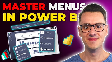 Navigation Menus in Power BI: Simple to Stunning in 4 Designs!