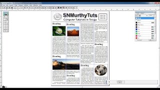 Pagemaker Tutorial in Hindi - Creating Newspaper screenshot 5