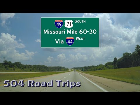 Road Trip #533 - I-49 South - Missouri Mile 60 to 30 - Carthage