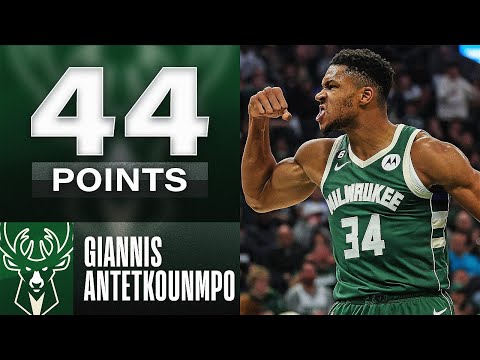 Giannis Antetokounmpo DOMINATES With 44 PTS & 12 REB In 27 Min💪