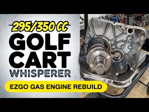 EZGO TXT Gas 295/350cc Engine Rebuild Step By Step. - YouTube