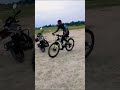 wheelie on cycle