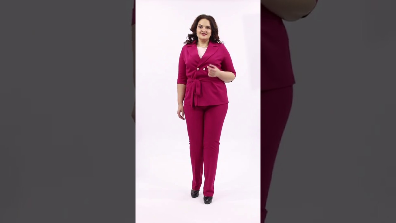 Жакет малинового цвета