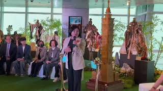 雲縣府推特展　台北101竹形建築、布袋戲偶吸睛