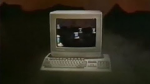 Commodore Amiga 500 Video Test Flight Promotional Video 1987