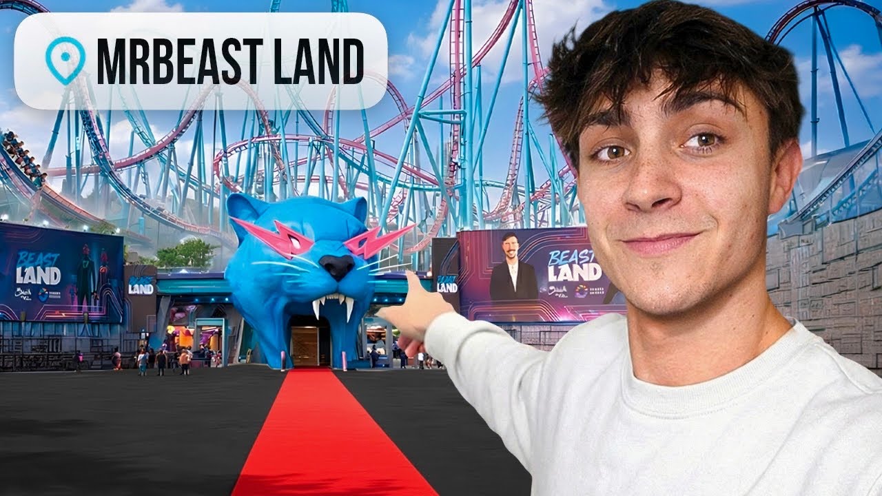 Visité el Parque de Atracciones de MrBeast en Arabia Saudí!