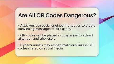 Are All QR Codes Dangerous? - Everyday-Networking