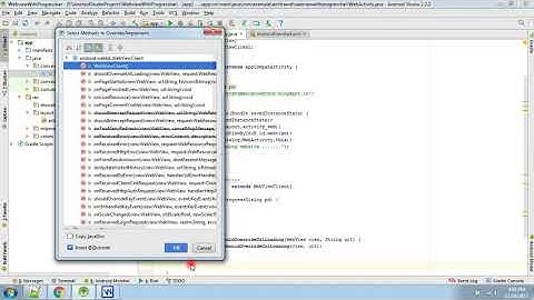 Webview with Progress Dialog in Android