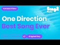 Best Song Ever (Piano Karaoke Version) One Direction