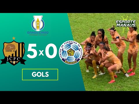 JC 5 X 0 CEFAMA | GOLS | 3ª RODADA DO BRASILEIRÃO FEMININO SÉRIE A2 2022