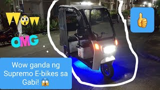 ANG GANDA SA GABI NG EBIKE NA TO! | SUPREMO EBIKES