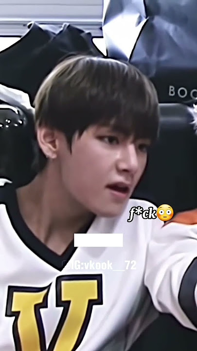 He said f*ck?!😳😵 #taekook #vkook #kookv #shorts