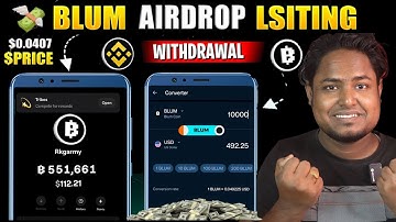 500$ Blum Airdrop Listing On 5 Exchanges | Blum Big Data Leak - Blum Token Price $1.05? || Blum News