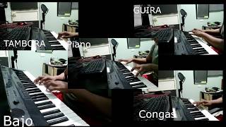 Solo Piano Merengue (Congas,Tambora,Guira,Bajo) #Kontakt #flstudio