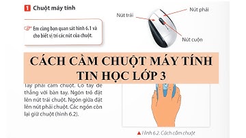 Hướng dẫn cách cầm chuột máy tính-Tin học lớp 3