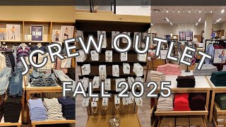What's in store JCREW OUTLET FALL 2025 Take a look!