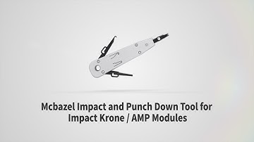 Krone / AMP Modules Impact and Punch Down Tool
