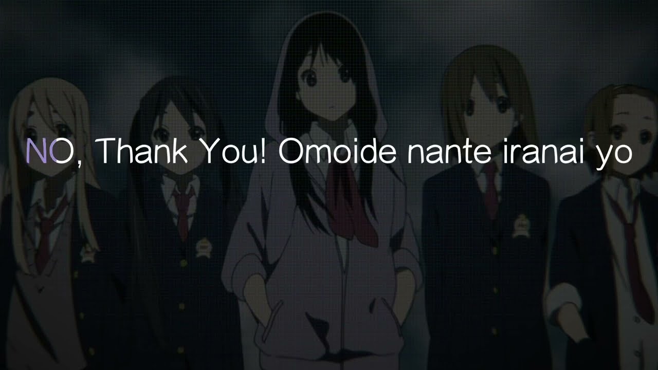 K-On! - NO, Thank You! Karaoke