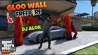 GTA 5 MOD FREE FIRE DJ ALOK DI KEJAR ORANG TAK DIKENAL