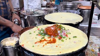 Street Food Pizza Dosa | Pizza Dosa Recipe | Indian Street Food @THESTREETCHEF