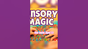 Color Sorting with Shapes 🔴 🎨 Fine Motor Educational activities for Toddlers #sensoryplay #shorts