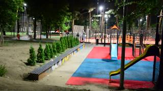 В кишинёвском парке Долина роз  построен современный спорт-городок со скейт-парком.