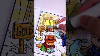 🪙 1800s Gold Rush | Cozy Eras 2 Coloring Book by Jade Summer