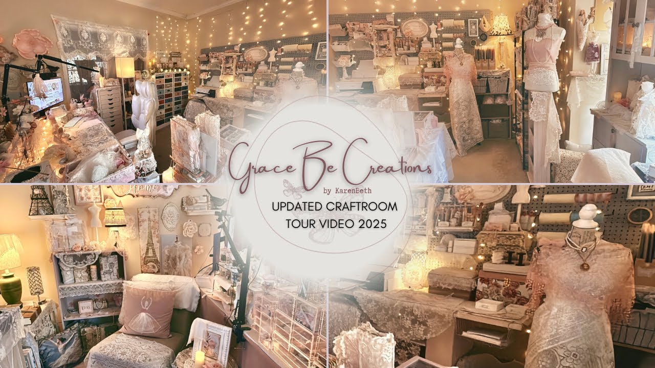 UPDATED CRAFT ROOM TOUR VIDEO 2025